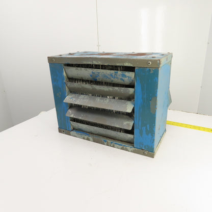 General Electric 1/4HP Air Cooled After Cooler Heat Exchanger 230/460V Tested