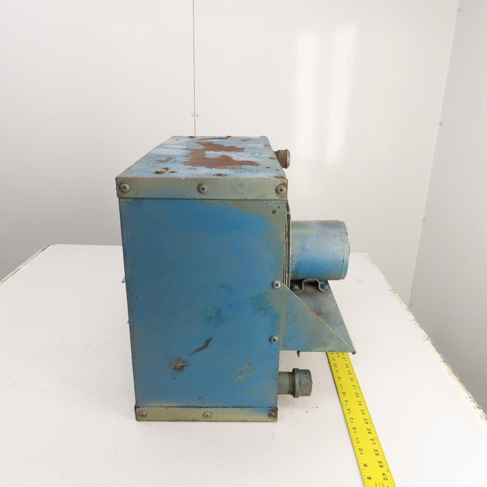 General Electric 1/4HP Air Cooled After Cooler Heat Exchanger 230/460V Tested