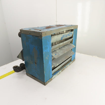 General Electric 1/4HP Air Cooled After Cooler Heat Exchanger 230/460V Tested