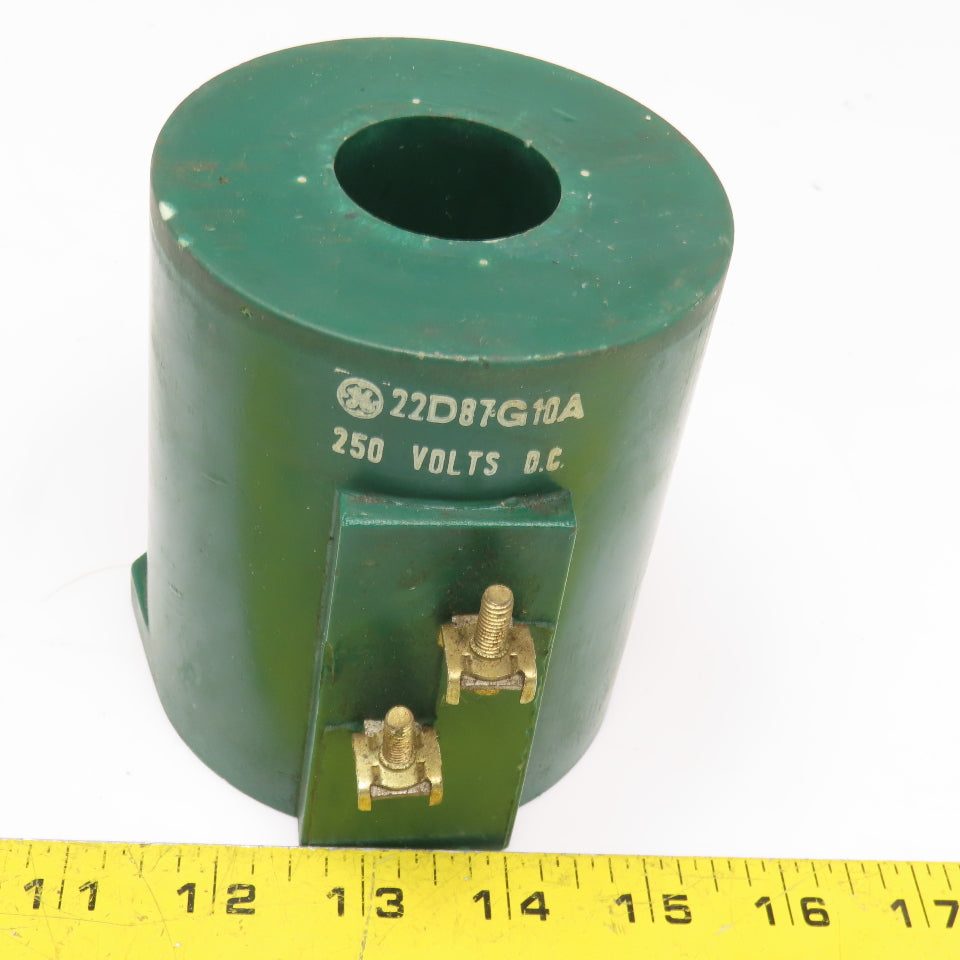 General Electric 22D87G10A 250VDC Solenoid Coil NOS