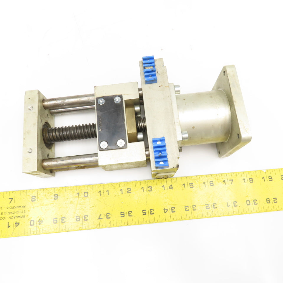 2-1/2" Travel Direct Drive Ball Screw Linear Guide Plate 85mm Motor Flange