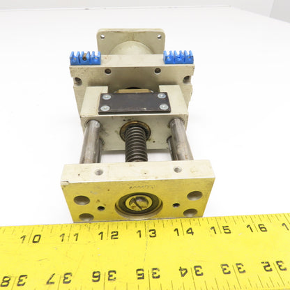2-1/2" Travel Direct Drive Ball Screw Linear Guide Plate 85mm Motor Flange