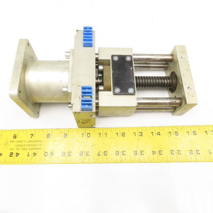 2-1/2" Travel Direct Drive Ball Screw Linear Guide Plate 85mm Motor Flange