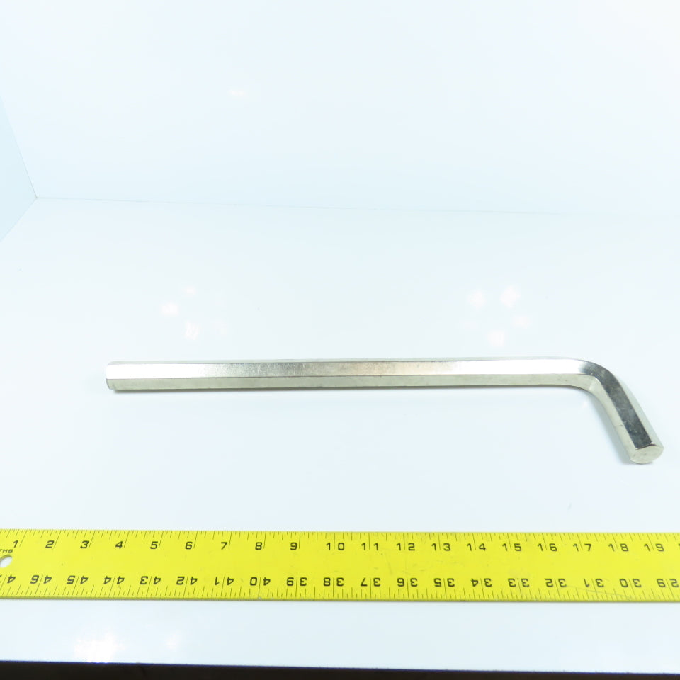 24 DIN 911/50 CR-V4 HUGE 24mm Allen Hex Key Wrench 18-3/8" OAL Chrome Vanadium