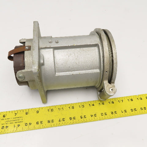 Russellstoll FCF7144 200a 600VAC 250VDC 3 Pole 4 Wire Female Receptacle