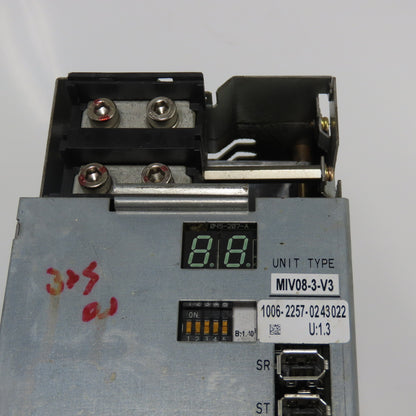 Okuma MIV08-3-V3 AC Servo Spindle Drive 1006-2257-0243022 U:1.3