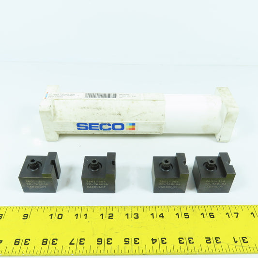 Seco TC-76809A 2601-354 Carboloy Tool Holder Lot Of 4
