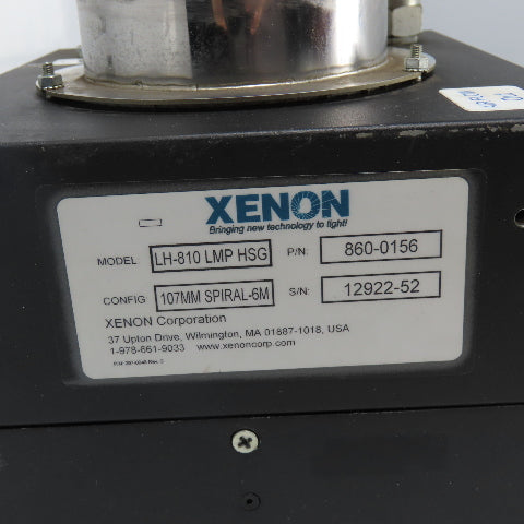 Xenon 860-0156 LH-810 LMP HSG Pulsed Lighting System Air Cleaner 107MM SPIRAL-6M