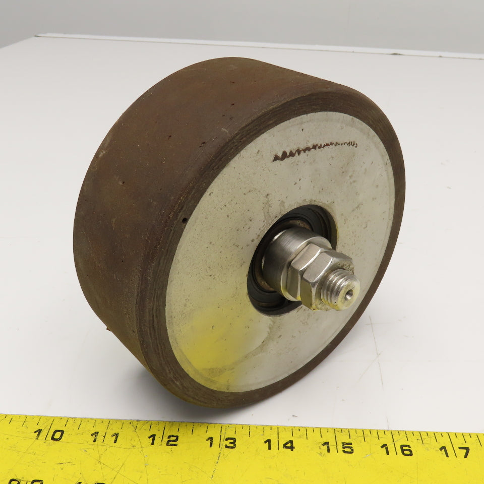 Andritz 34-27362/5 150mm x 60.50mm Wide Idle Roller Wheel M16-2.0 Axle