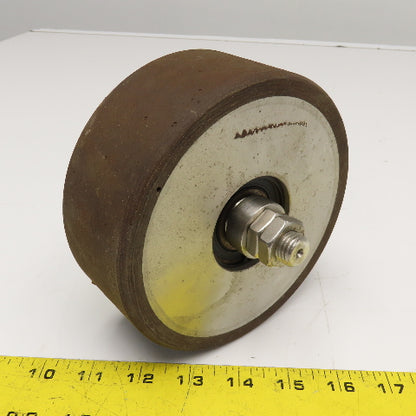 Andritz 34-27362/5 150mm x 60.50mm Wide Idle Roller Wheel M16-2.0 Axle