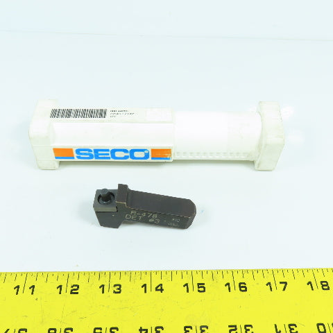 Seco TC-3547 EDP 44286 Carboloy Indexable Insert Tool Holder R-478 DET #3