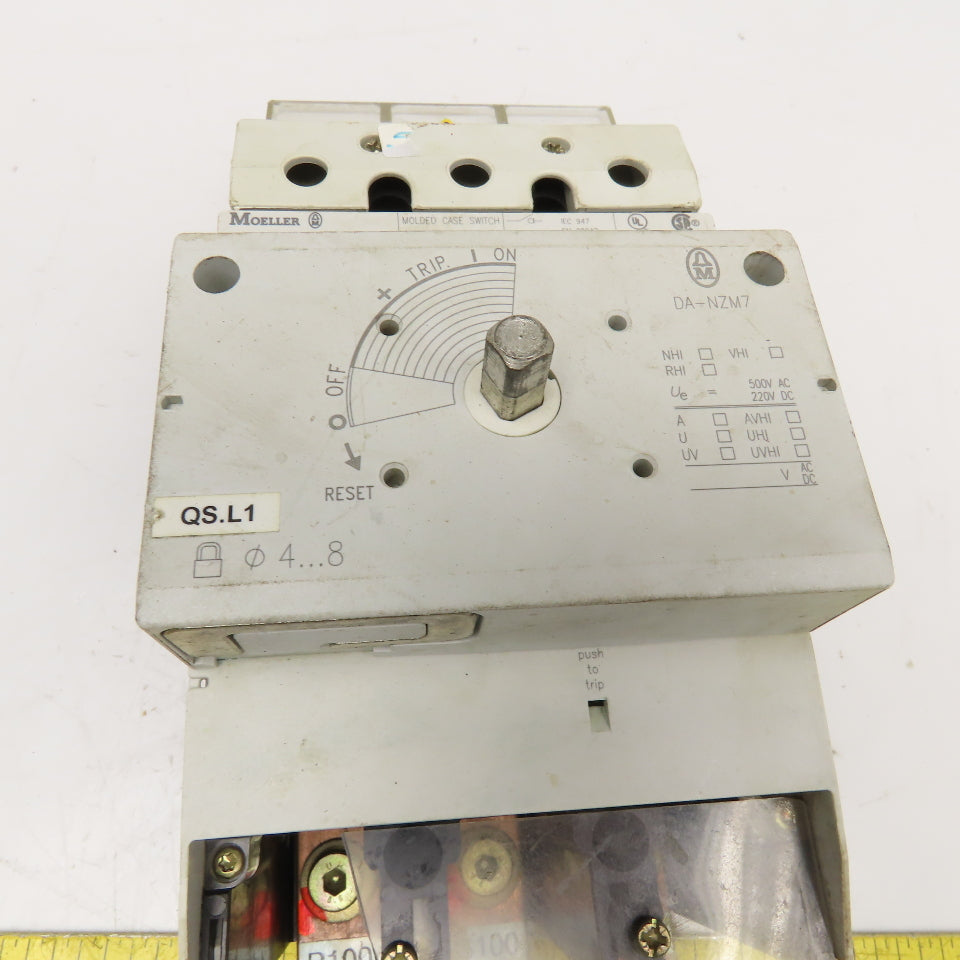 Moeller NZM7-200-NA 200A 600V Molded Case Switch