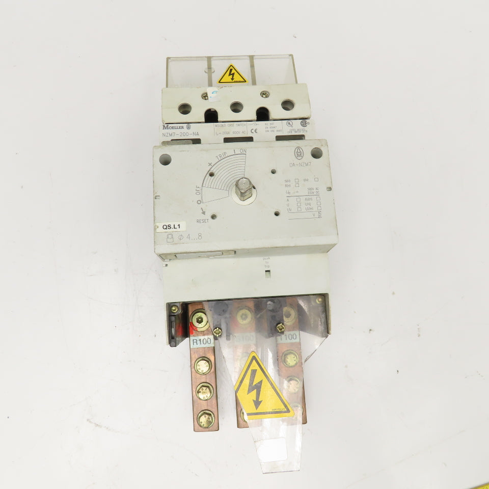 Moeller NZM7-200-NA 200A 600V Molded Case Switch