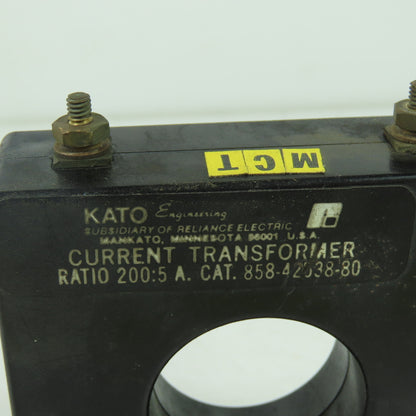 Kato 858-42538-80 200:5 Ratio Current Transformer