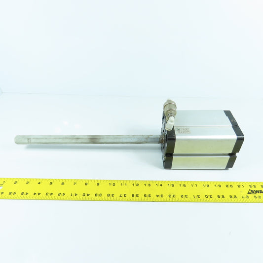 Pneumax 1581.80.100.01.1 Double Acting Pneumatic Cylinder 100mm Stroke 80mm Bore