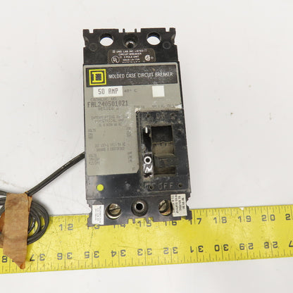 Square D FAL240501021 50A 80V AC 250V DC 2 Pole Circuit Breaker