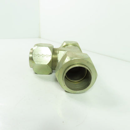 1-1/2" x 1-1/2" x 1-1/2" ID 3-Way Compression Brass Tee