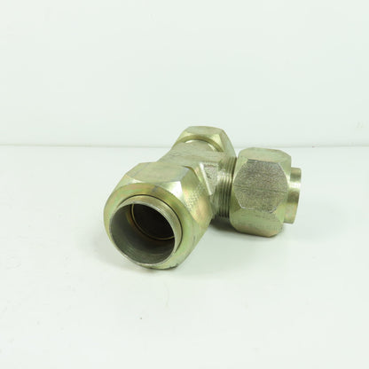 1-1/2" x 1-1/2" x 1-1/2" ID 3-Way Compression Brass Tee