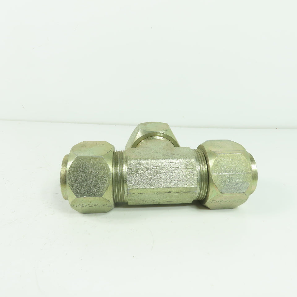1-1/2" x 1-1/2" x 1-1/2" ID 3-Way Compression Brass Tee