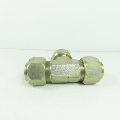 1-1/2" x 1-1/2" x 1-1/2" ID 3-Way Compression Brass Tee