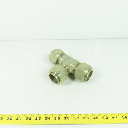 1-1/2" x 1-1/2" x 1-1/2" ID 3-Way Compression Brass Tee
