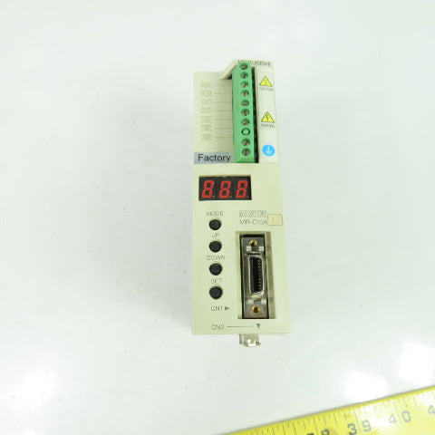 Mitsubishi MR-C10A-UE AC Servo Drive 100W Input: 1.5A 200-230V Output:170V 0.85A
