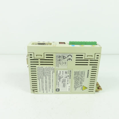 Mitsubishi MR-C10A-UE AC Servo Drive 100W Input: 1.5A 200-230V Output:170V 0.85A