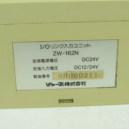 Sharp ZW-162N I/O Input Module 12-24VDC