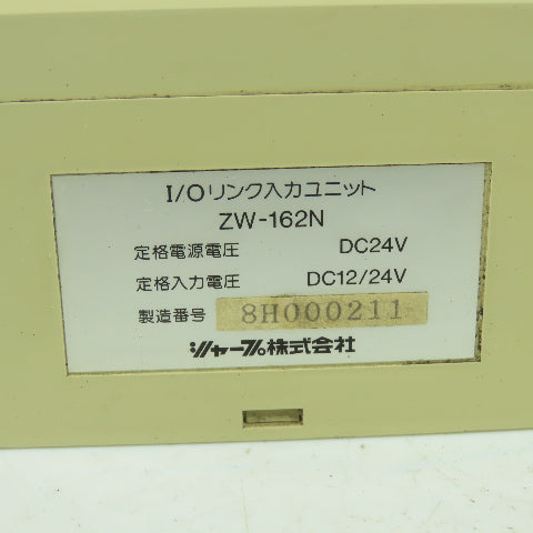 Sharp ZW-162N I/O Input Module 12-24VDC