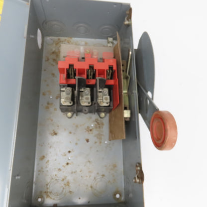 Cutler Hammer DH362FGK 600V 60A 3 Pole Heavy Duty Non Fused Safety Switch