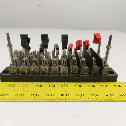Sangamo 909533001 10 Pole Knife Switch Assembly From Unknown Meter Base