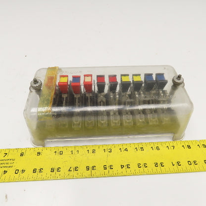 Sangamo 909533001 10 Pole Knife Switch Assembly From Unknown Meter Base