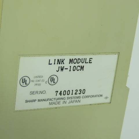 Sharp JW-10CM Link Unit Control Terminal Module