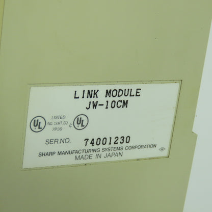 Sharp JW-10CM Link Unit Control Terminal Module