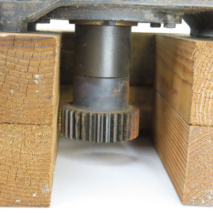Cone Drive AT0080 U35FJ-7AXLZC289 15:1 Ratio Right Angle Gear Reducer 200RPM Out