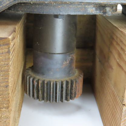 Cone Drive AT0080 U35FJ-7AXLZC289 15:1 Ratio Right Angle Gear Reducer 200RPM Out