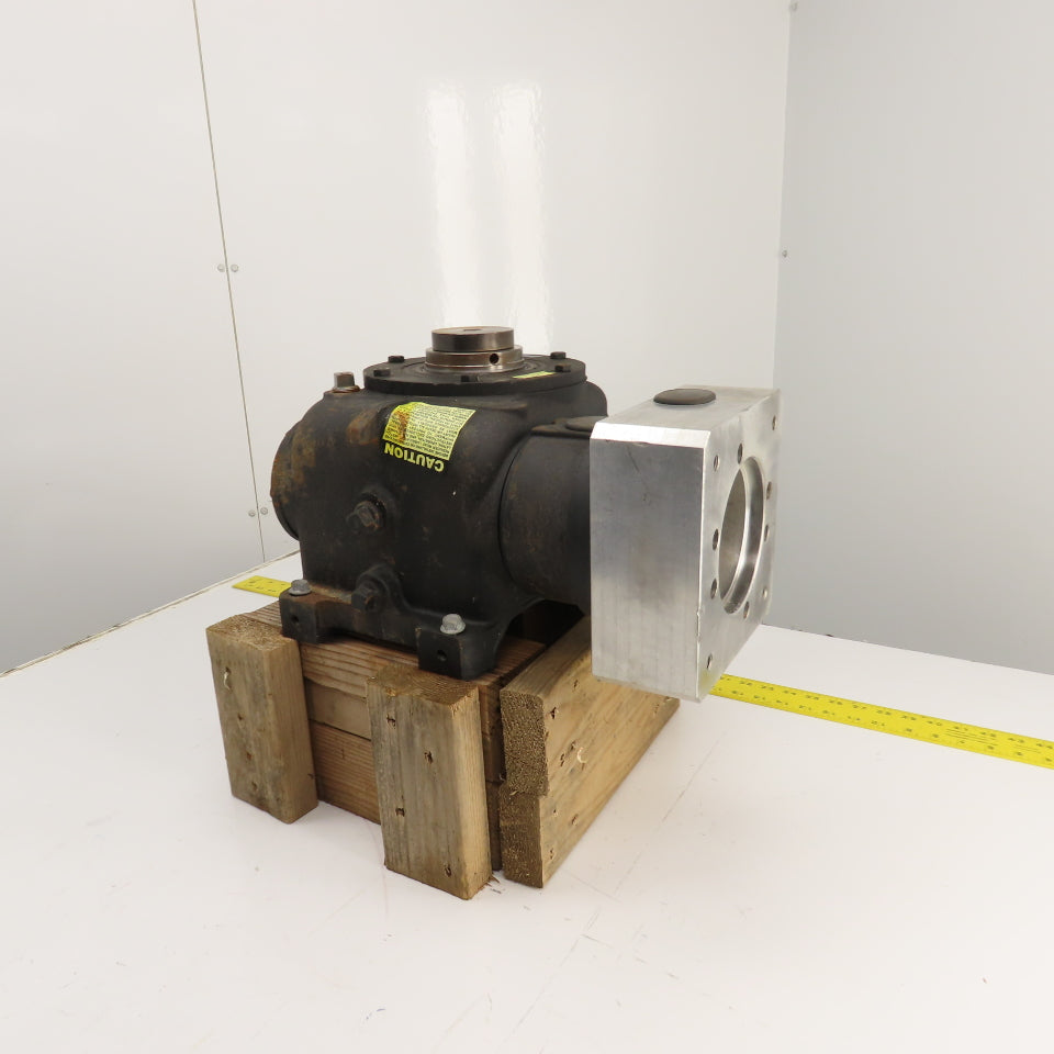 Cone Drive AT0080 U35FJ-7AXLZC289 15:1 Ratio Right Angle Gear Reducer 200RPM Out