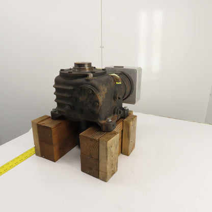 Cone Drive AT0080 U35FJ-7AXLZC289 15:1 Ratio Right Angle Gear Reducer 200RPM Out