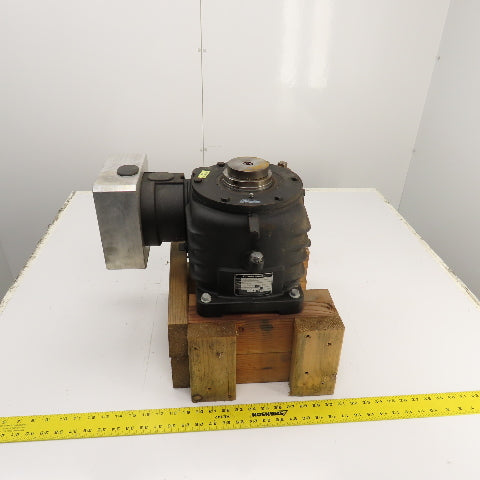 Cone Drive AT0080 U35FJ-7AXLZC289 15:1 Ratio Right Angle Gear Reducer 200RPM Out