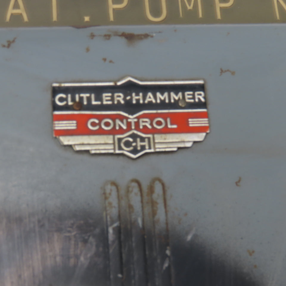 Cutler Hammer 4131H311 Vintage 30A 600V 3 Pole Fusible Safety Disconnect Switch