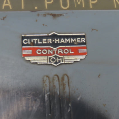 Cutler Hammer 4131H311 Vintage 30A 600V 3 Pole Fusible Safety Disconnect Switch