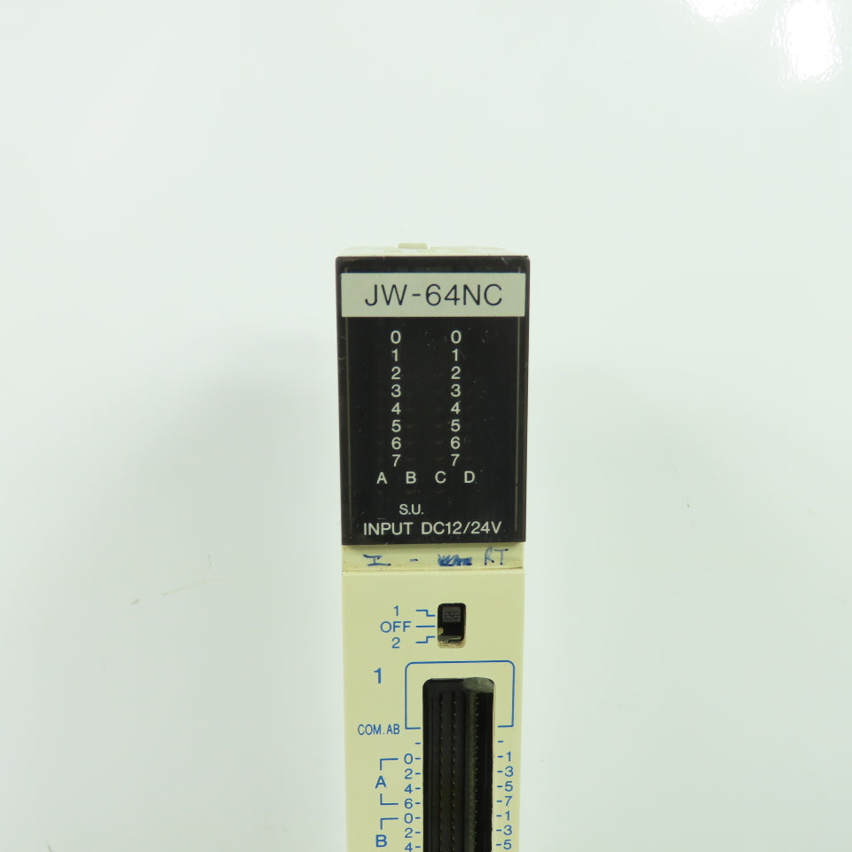 Sharp JW-64NC 64 Point Input Module 12-24VDC 3.5/7 5mA