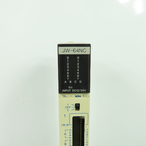 Sharp JW-64NC 64 Point Input Module 12-24VDC 3.5/7 5mA