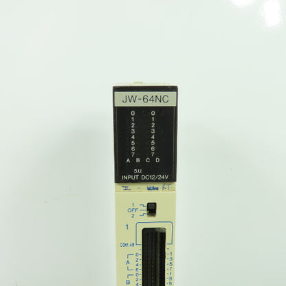 Sharp JW-64NC 64 Point Input Module 12-24VDC 3.5/7 5mA