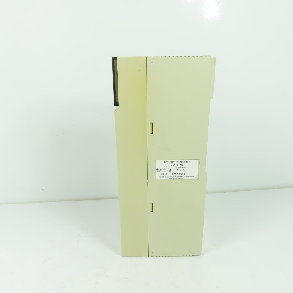 Sharp JW-64NC 64 Point Input Module 12-24VDC 3.5/7 5mA