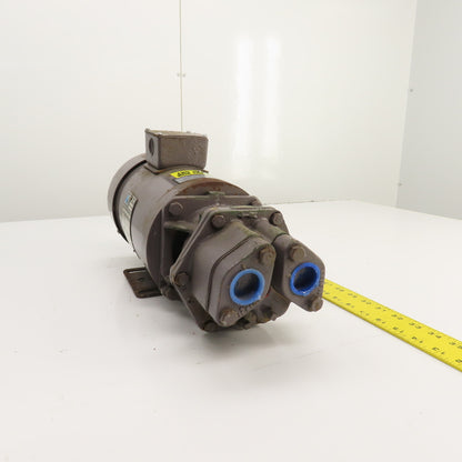 Nash 1HP Liquid Vacuum Pump 1" NPT MHC-15 230/460V 3PH 3450RPM 3.1A Tested