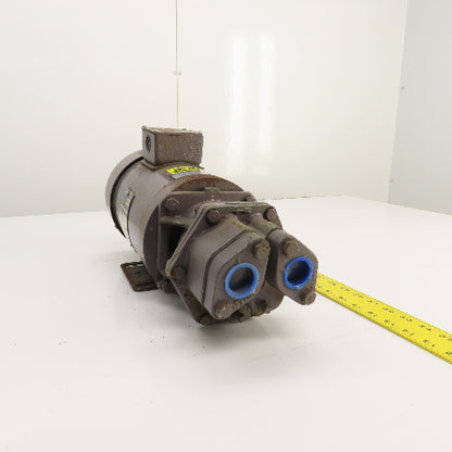 Nash 1HP Liquid Vacuum Pump 1" NPT MHC-15 230/460V 3PH 3450RPM 3.1A Tested