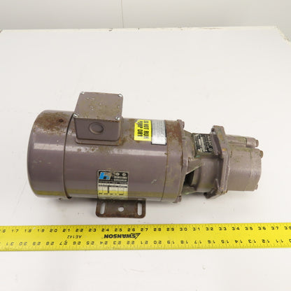 Nash 1HP Liquid Vacuum Pump 1" NPT MHC-15 230/460V 3PH 3450RPM 3.1A Tested