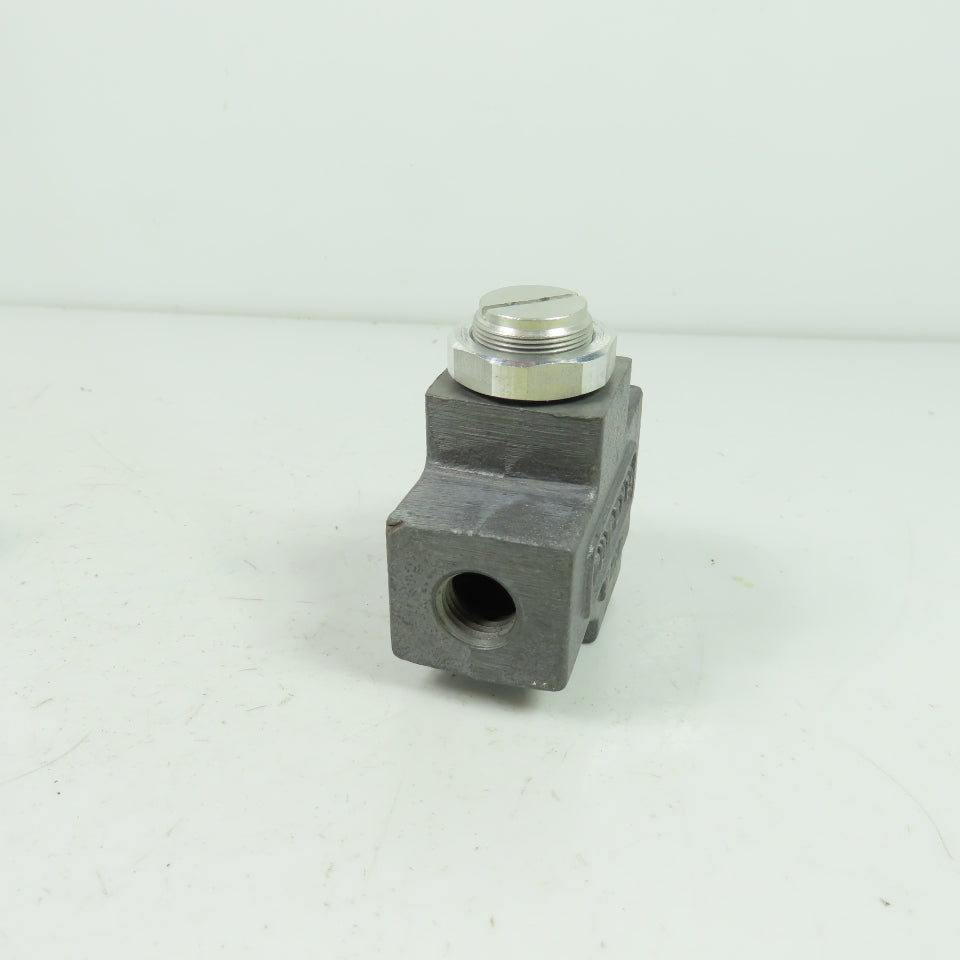 Numatics 2FC2B Inline Flow Control Valve 1/4" NPT