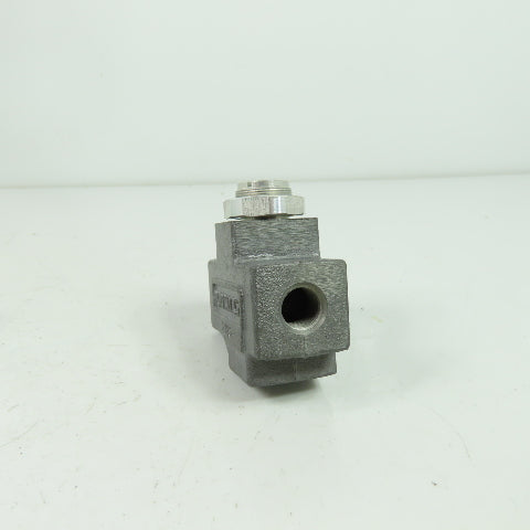 Numatics 2FC2B Inline Flow Control Valve 1/4" NPT